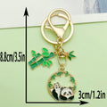 Panda Charm Keychains Featuring Blue Panda Across 45 Pictured Variations view 9