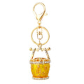 Fortune Bucket Keychains with Braided Wrist Strap Options in Eight Designs view 5