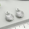 Antique Silver Turtle and Seashell Shell Charms with 16 Listed Options view 9