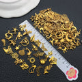 Matte Gold-Tone Butterfly and Dragonfly Metal Charms with 15 Listed Options view 2