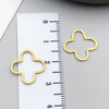 Gold Four-Leaf Clover