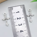 Antique Silver Cross Metal Charms with 21 Listed Options view 11