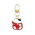 Gold Tone Maneki-Neko Enamel Keychains Lobster Clasp Three Styles view 6