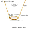 White Stone Necklace