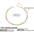 Multicolor Crystal Tennis Necklace and Bracelet Collection view 8
