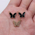 Enamel Butterfly Charms in Five Colors for Jewelry and Craft Making view 7