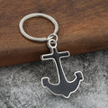 Cute Mini Anchor Zinc Alloy Keychain Gift Pendant