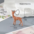 Flocked Resin Farm Animal Charms Horse Deer 6 Styles view 11