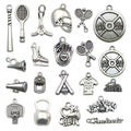 Metallic Sports Theme and Cheerleading Theme Metal Charms with 80 Listed Options view 3