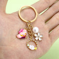 Butterfly Charm Keychains in 31 Pictured Variations for Bags and Keys view 2