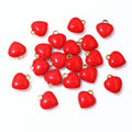 Colorful Enamel Mini Heart Charms in Nine Color Options view 3