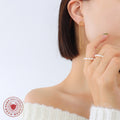 Multi-Strand Ball Chain Tassel Drop Stud Earrings Metal view 3
