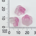 Bell Flower Glass Beads in Thirty Three Gradient Color Finishes view 6