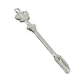 Crown Metal Mini Scoop Charm Pendant in Six Color Finishes view 5