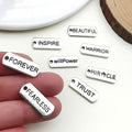 Metallic Letter Metal Charms with 23 Listed Options view 4