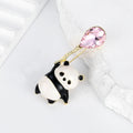 Panda Enamel Metal Brooch Pin for Jackets and Lapels view 5