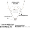Silver Pave Necklace