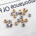 Copper Metallic Crimp Bead Jewelry Findings with 2 Listed Options view 3
