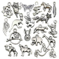 Antique Silver Elephant Metal Charms with 20 Listed Options view 5