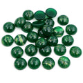 Glossy 12mm Round Marbled Resin Cabochons in Eight Colors view 3