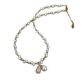 Pearl Beaded Gold Gourd Pendant Necklace Jewelry Accessory view 5
