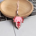 Pink Axolotl Enamel Phone Charms Strap Lanyard 5 Poses view 8