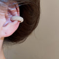 Floral Pearl Earrings and Ear Cuff in Three Coordinated Designs view 7