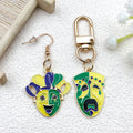 Assorted Pack Colorful Masquerade Mask Metal Charms with 18 Listed Options view 3