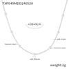 Silver Short Necklace