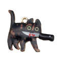 Metallic Cat Metal Charms with 8 Listed Options for DIY Jewelry Making view 8