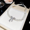 Pearl Bow Choker