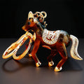 Double Sided Fortune Horse Keychains in Six Colors plus Assorted Option view 11