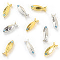 Crystal-Accented Gold Silver Decorative Alloy Beads in 2 Styles view 5