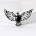 Eagle Brooch In 2 Styles With Polished Metal And Decorative Details view 2