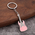 Metal Electric Guitar Keychain With Six Color Options view 4