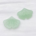 Ginkgo Leaf Glass Charms in Eight Individual Color Finishes view 8