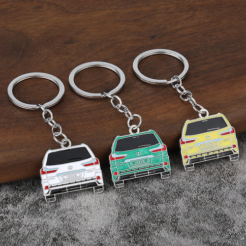 Cute Car Collection Zinc Alloy Keychain Gift Accessory