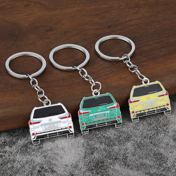 Cute Car Collection Zinc Alloy Keychain Gift Accessory
