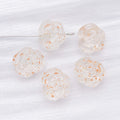 Ten-Color Translucent Camellia Rose Glass Bead Collection view 8