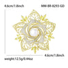Gold Filigree Flower
