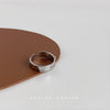Wide Silver Band