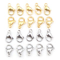 Small Lobster Clasps in Six Sizes and Two Finishes view 5