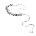 Wheat Leaf Sequin Lariat Necklaces Fashion Jewelry view 5