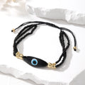Multistrand Seed Bead Oval Evil Eye Bracelets in Seven Styles view 5