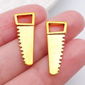 Antique Gold Gold-Tone Tool and Blade Metal Charms with 26 Listed Options view 10