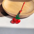 Resin Strawberry Cherry Phone Strap Charms 3 Styles view 3
