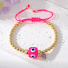 Magenta Square Beads