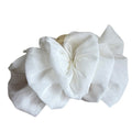Layered Mesh Bow Hair Claw In Black Or White With Full Loops view 5
