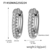Steel Pave Hoop