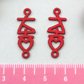 Red Blessing Character and Double Happiness Metal Charms with 24 Listed Options view 11